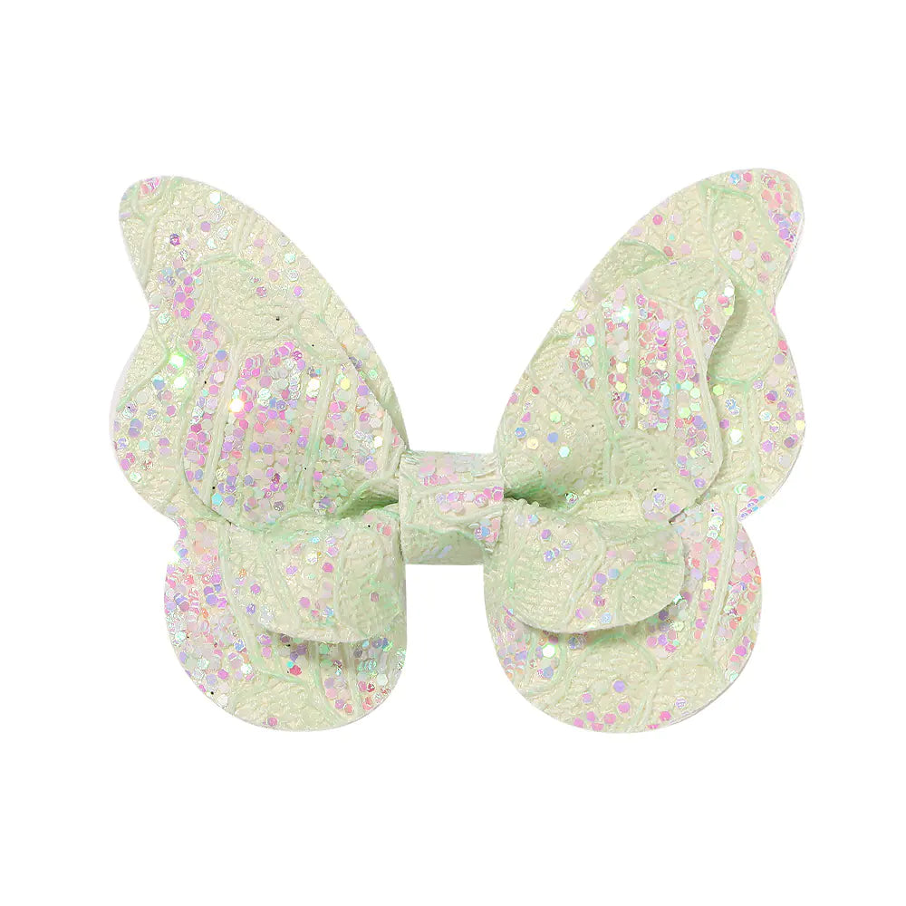 New Gradient Bow Hair Clips for Kids (Baby Hair Accessories)