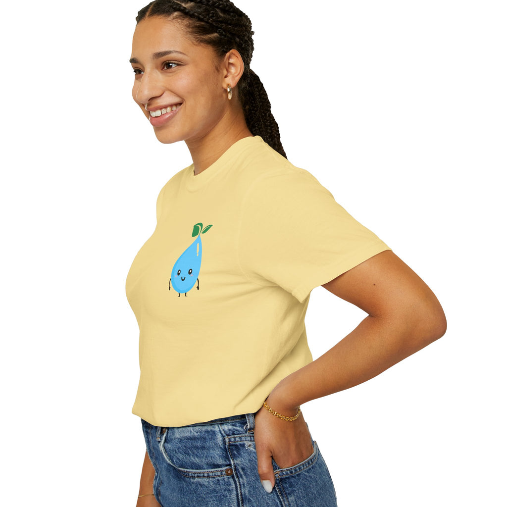 Cute Water Drop Unisex T-Shirt - Eco-Friendly Graphic Tee