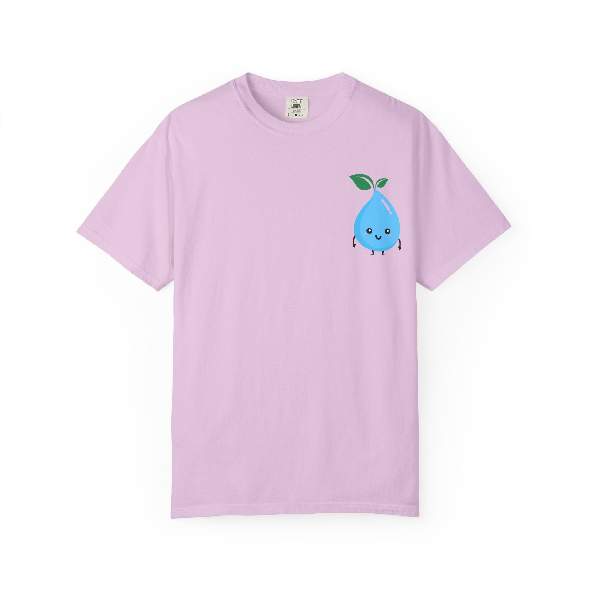 Cute Water Drop Unisex T-Shirt - Eco-Friendly Graphic Tee