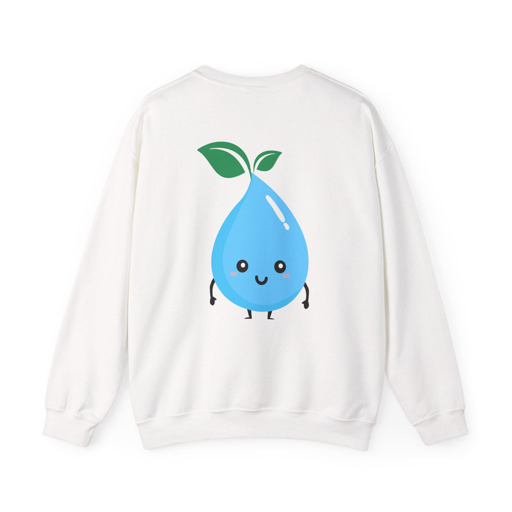 Cute Water Drop Crewneck Sweatshirt