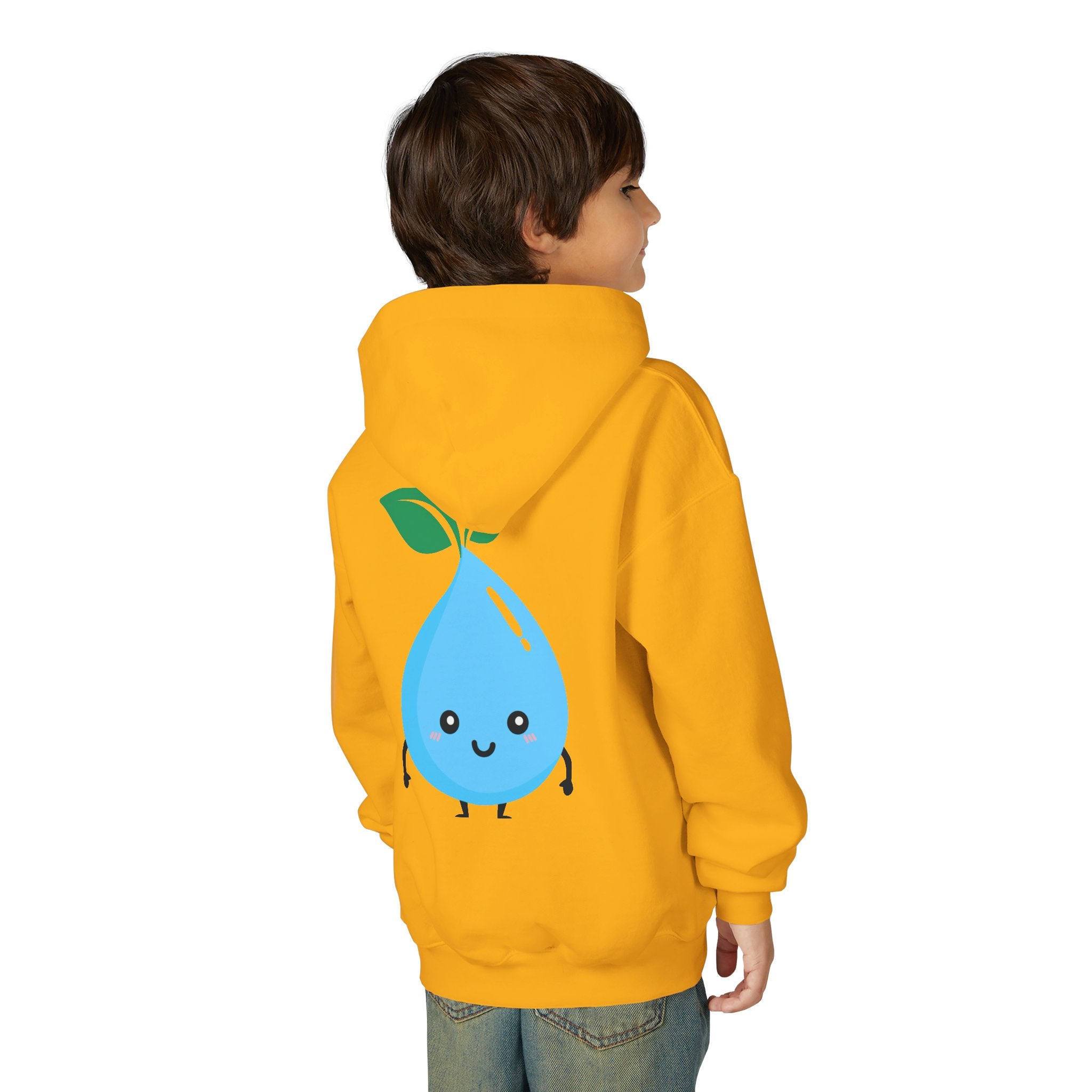 Cute Water Drop Youth Hoodie