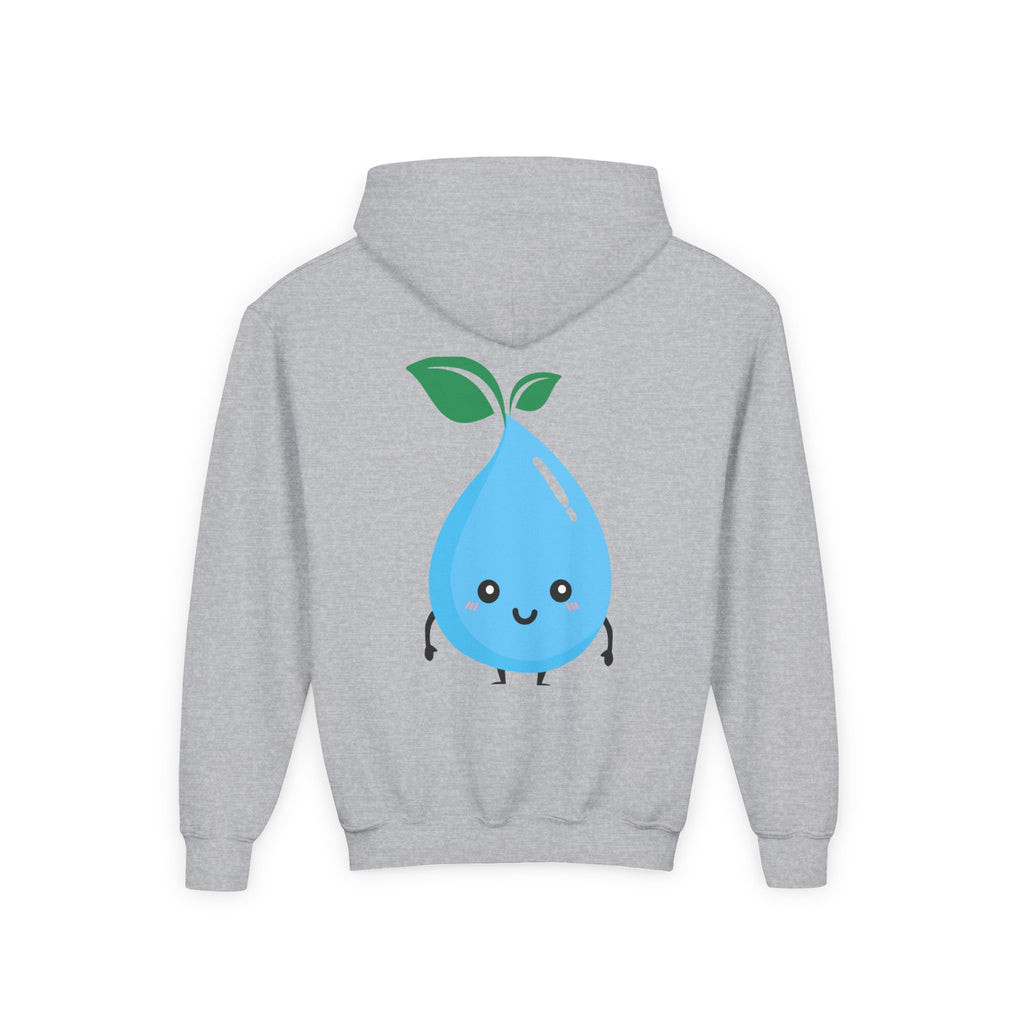 Cute Water Drop Youth Hoodie