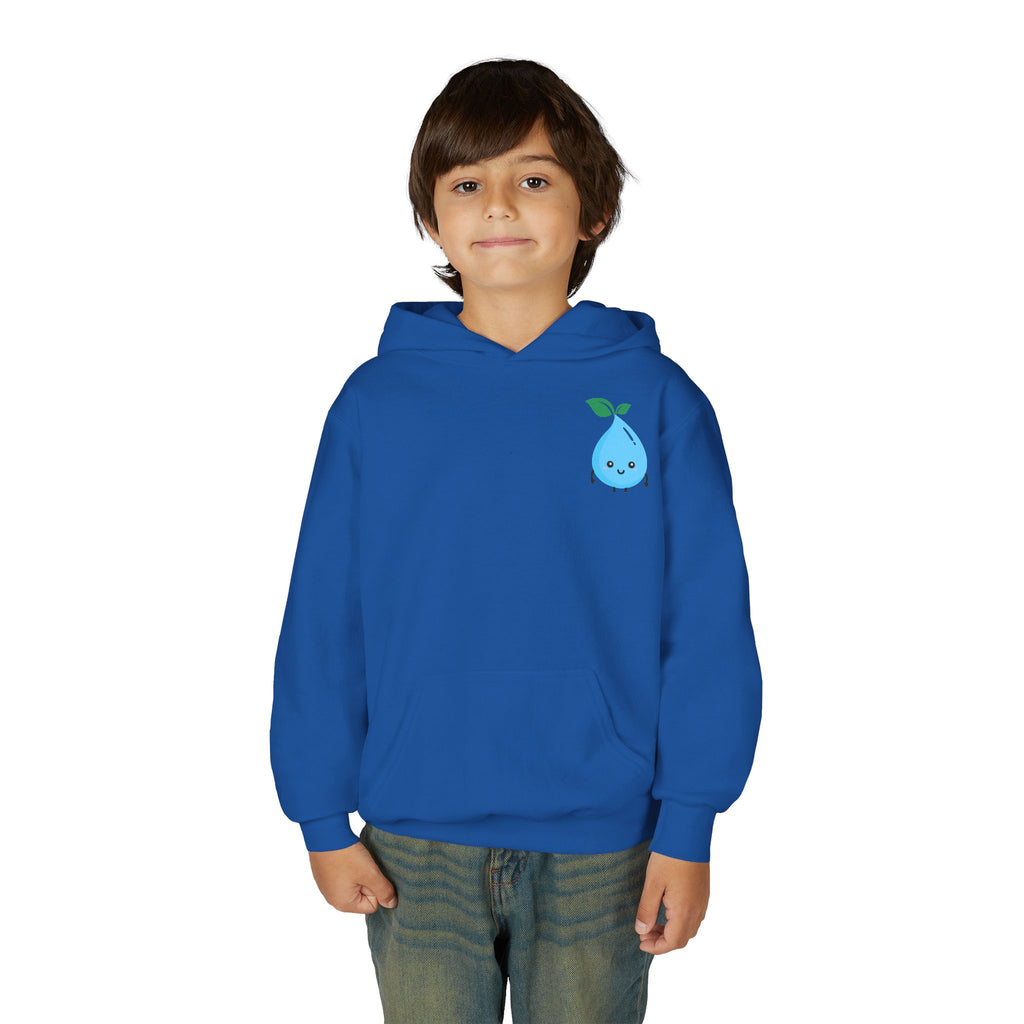 Cute Water Drop Youth Hoodie
