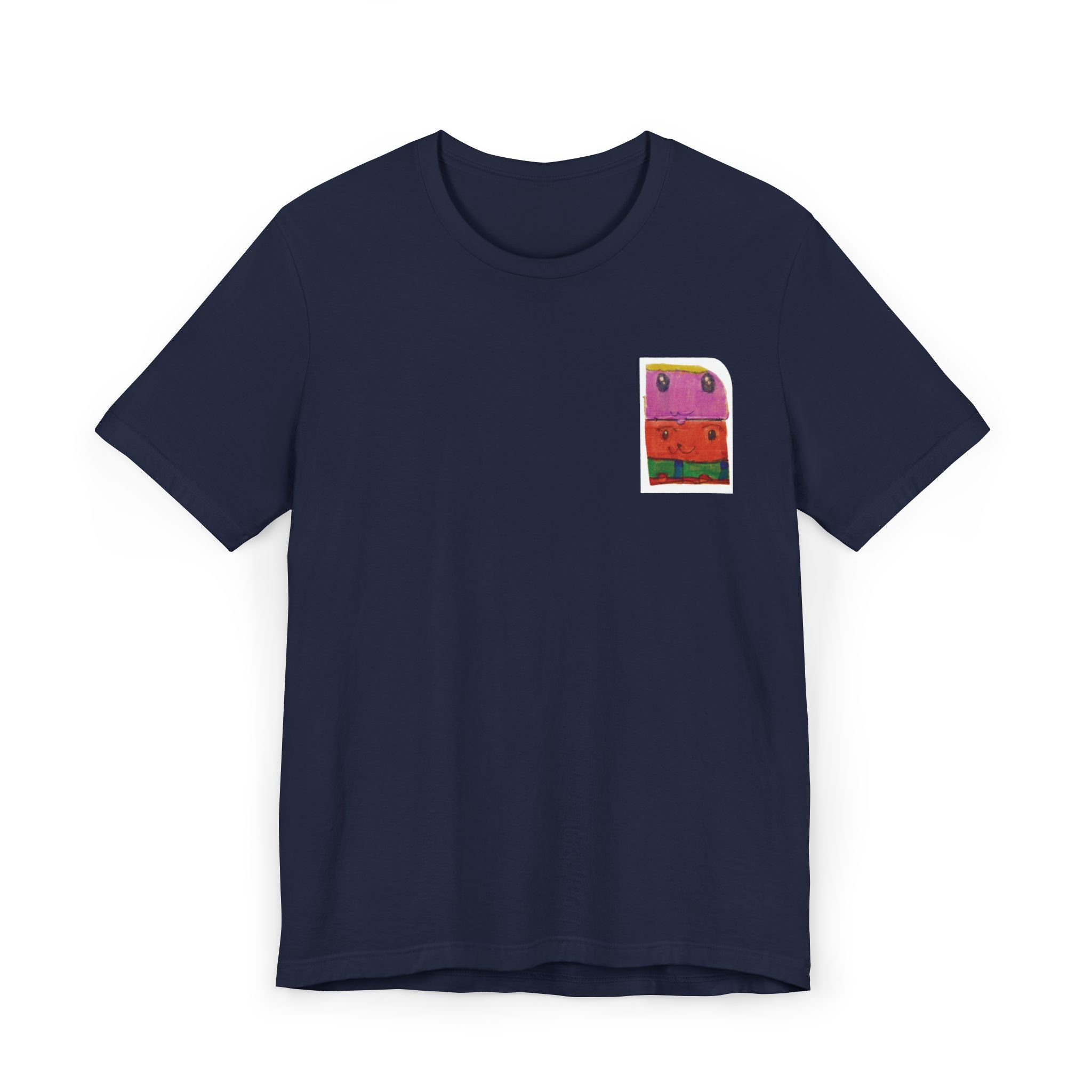 Besties T-Shirt | Colorful Pocket Watermelon Illustration