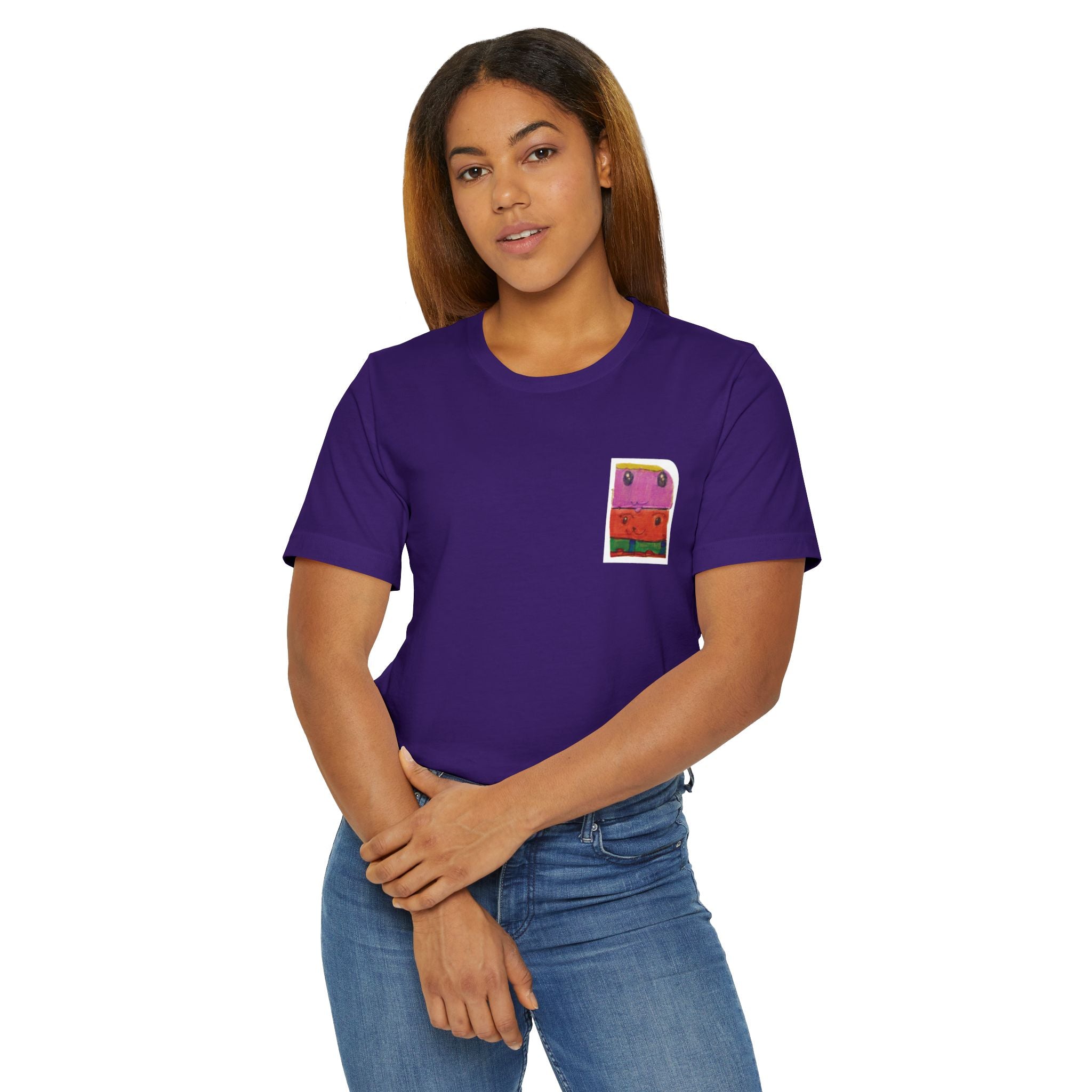 Besties T-Shirt | Colorful Pocket Watermelon Illustration