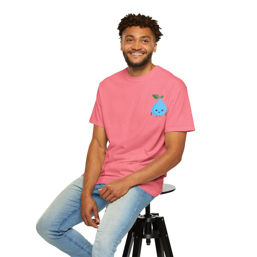 Cute Water Drop Unisex T-Shirt - Eco-Friendly Graphic Tee