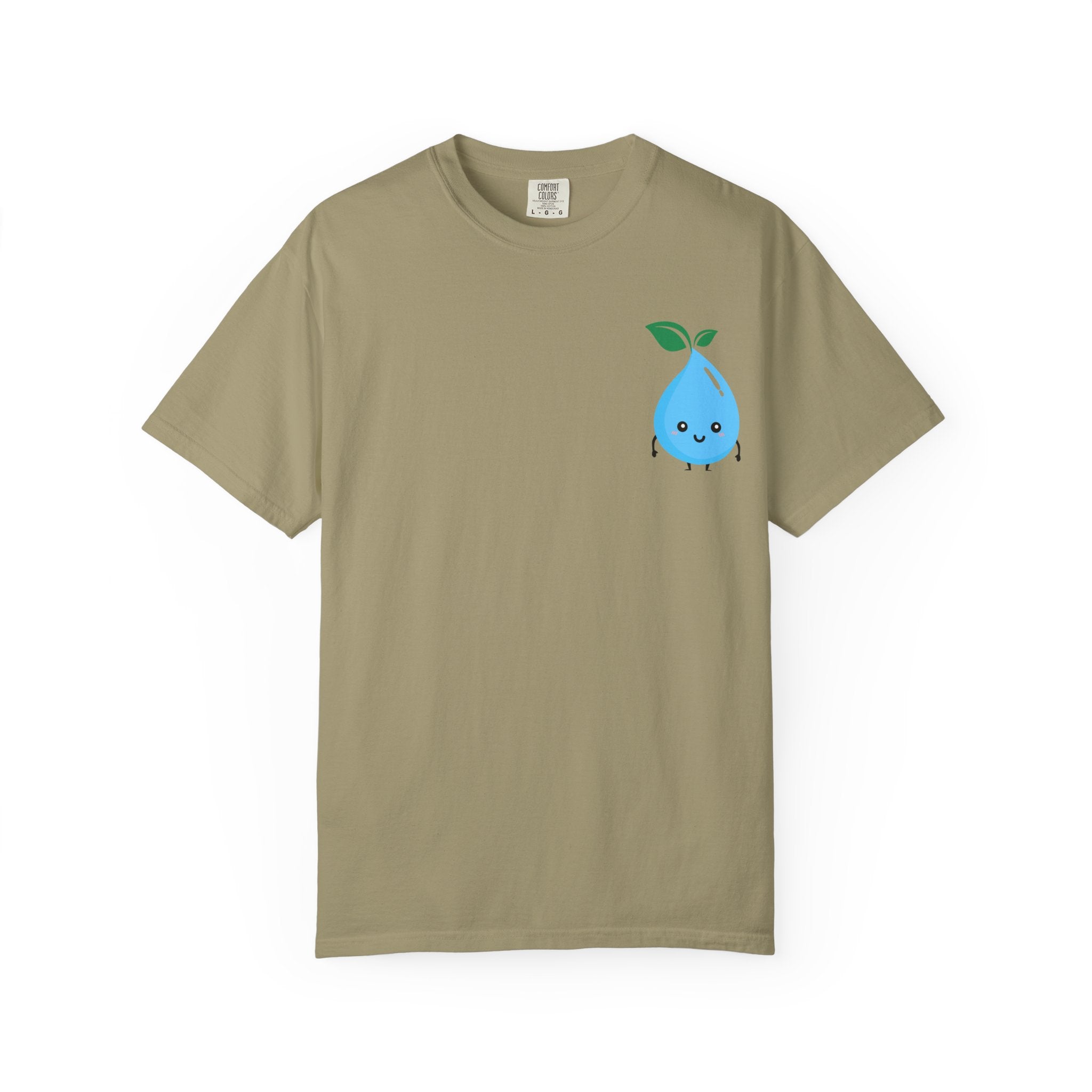 Cute Water Drop Unisex T-Shirt - Eco-Friendly Graphic Tee