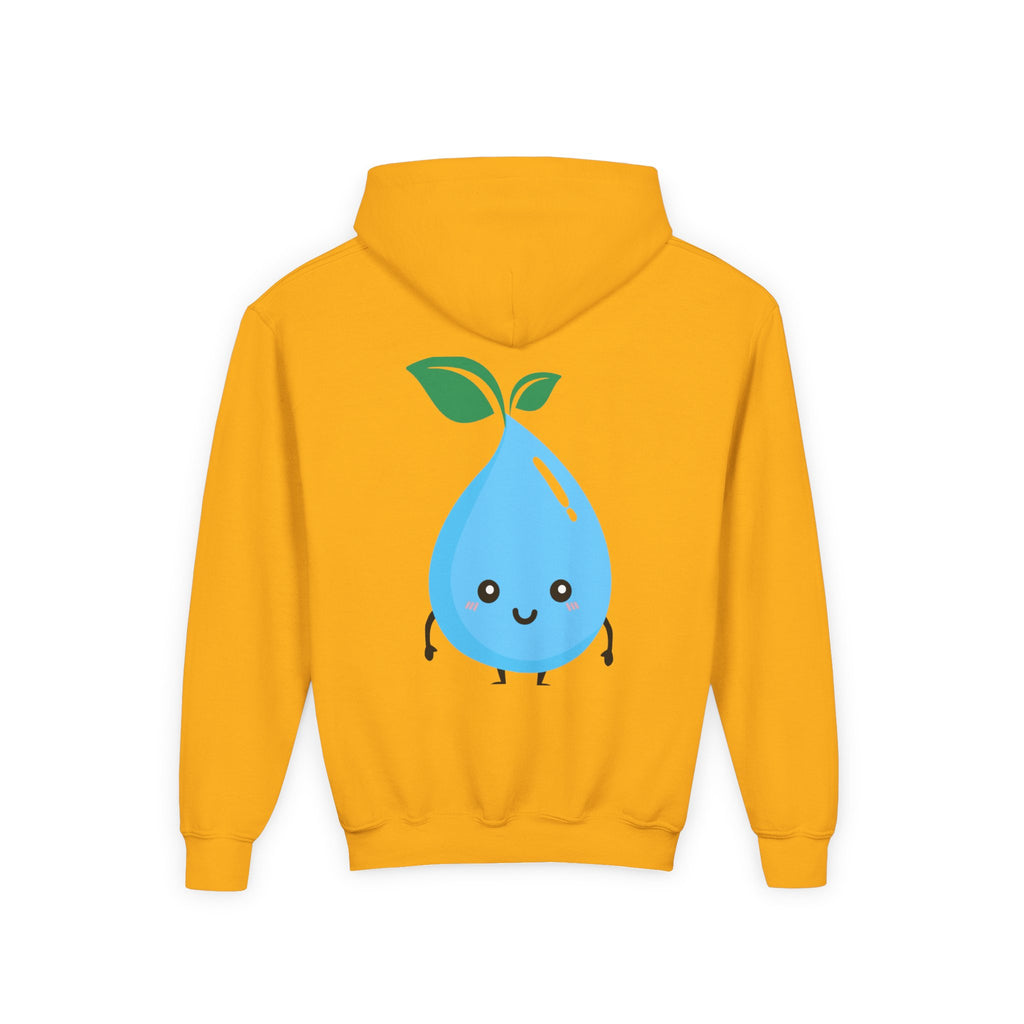 Cute Water Drop Youth Hoodie