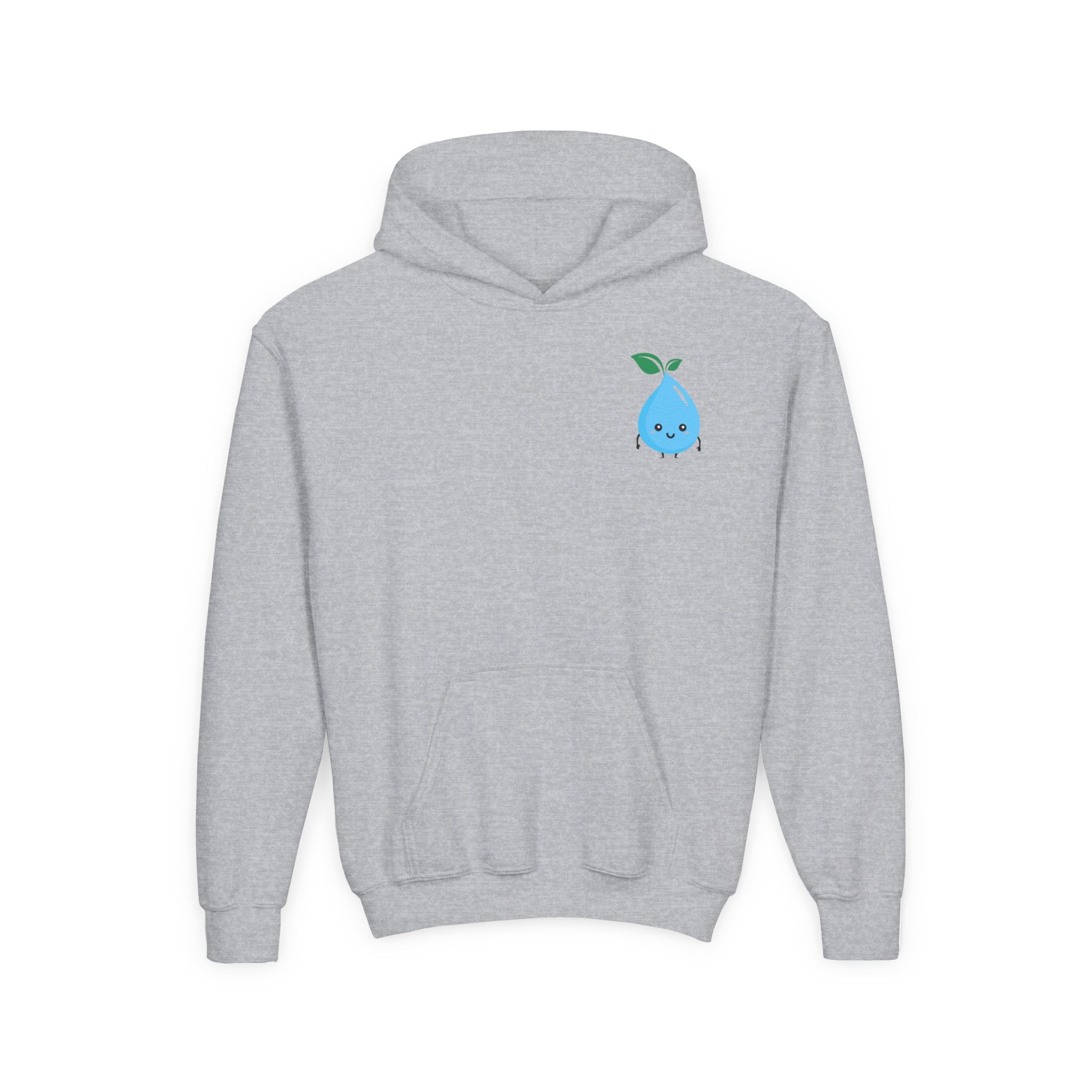 Cute Water Drop Youth Hoodie