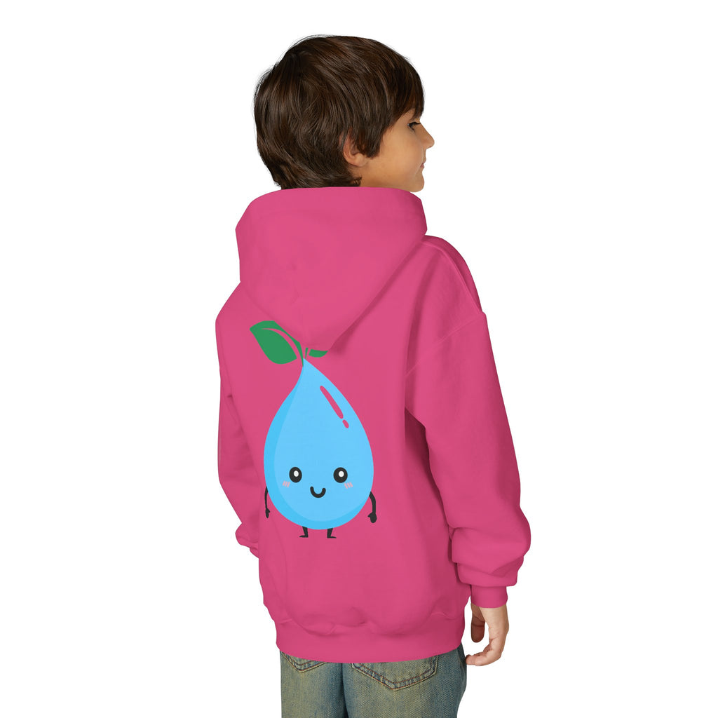 Cute Water Drop Youth Hoodie