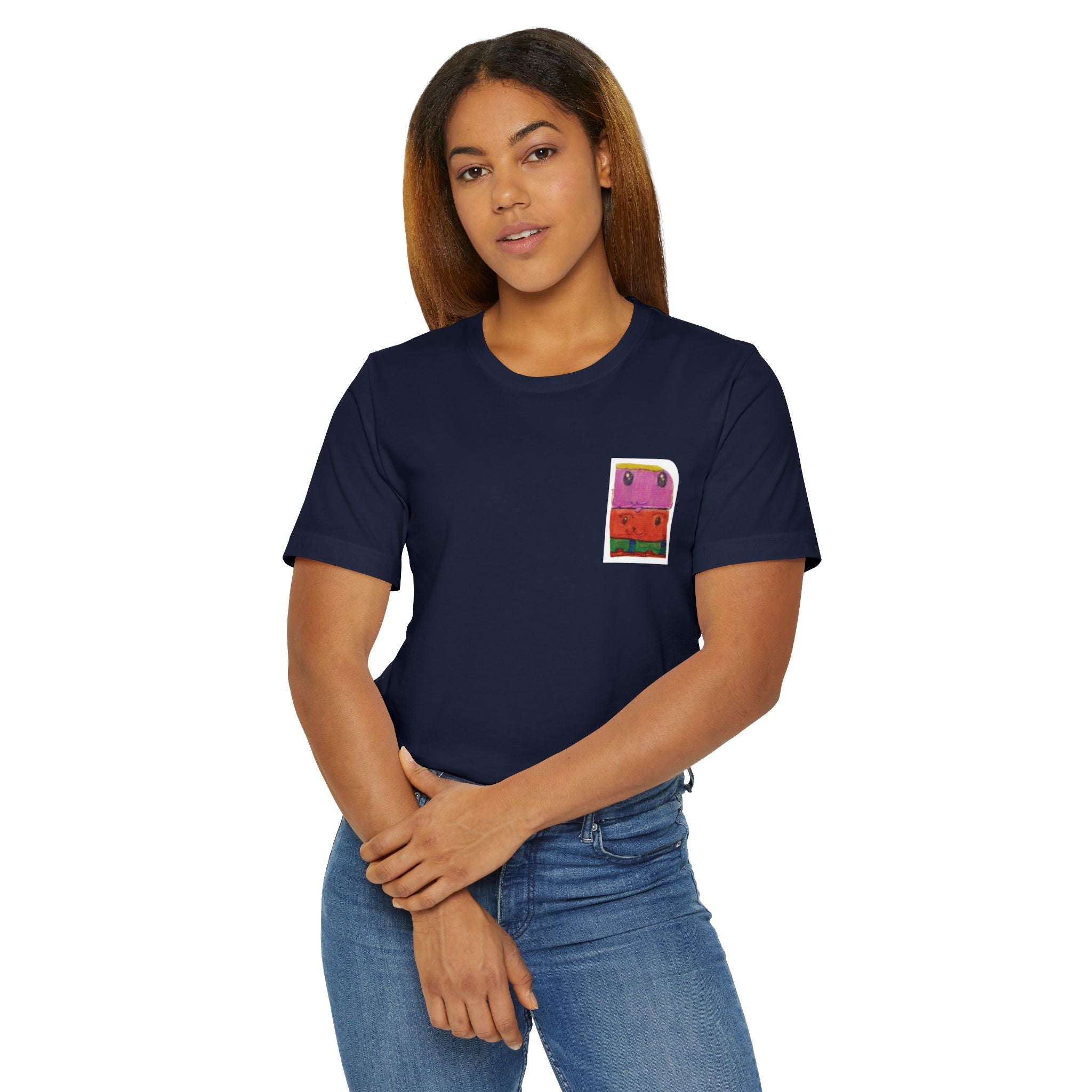 Besties T-Shirt | Colorful Pocket Watermelon Illustration