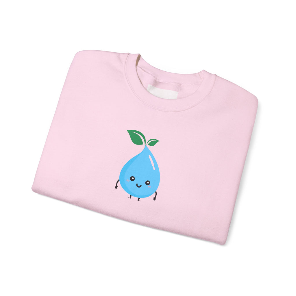 Cute Water Drop Crewneck Sweatshirt