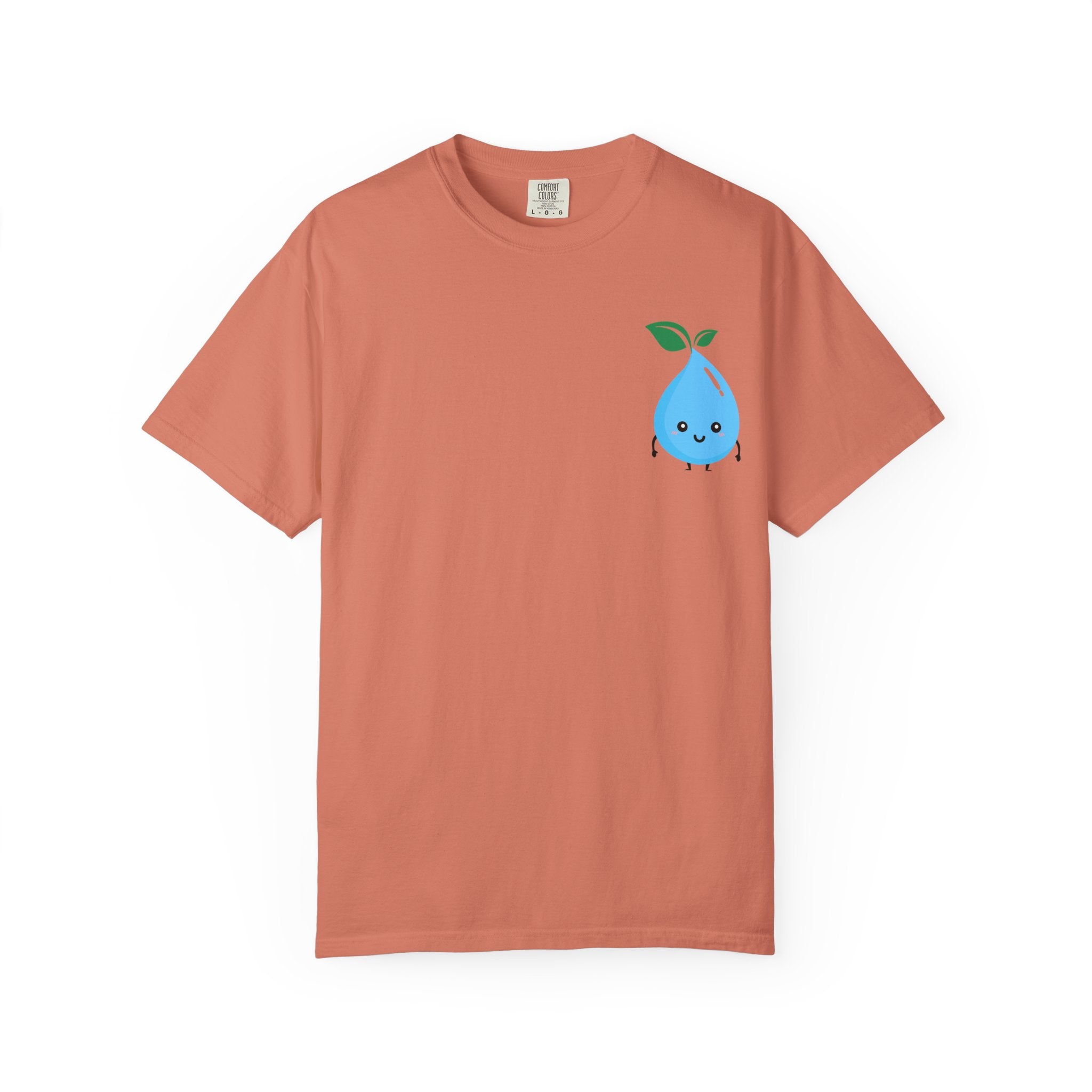 Cute Water Drop Unisex T-Shirt - Eco-Friendly Graphic Tee