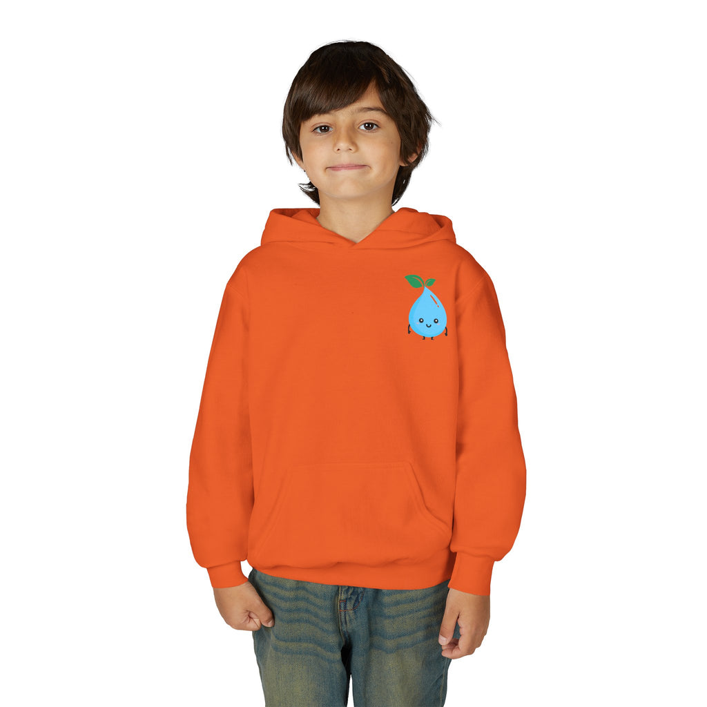 Cute Water Drop Youth Hoodie