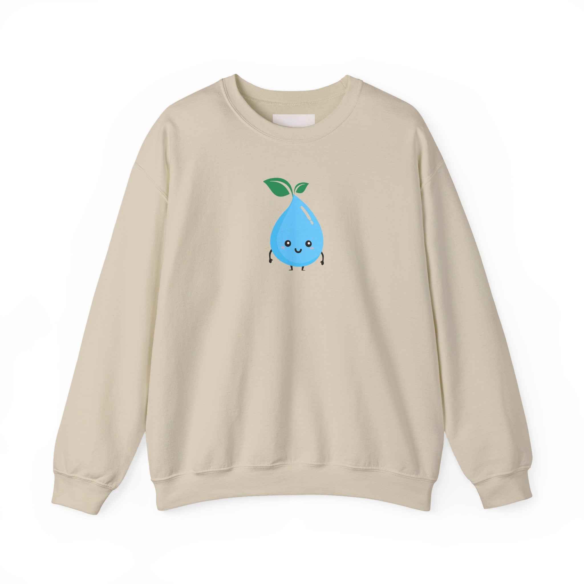 Cute Water Drop Crewneck Sweatshirt