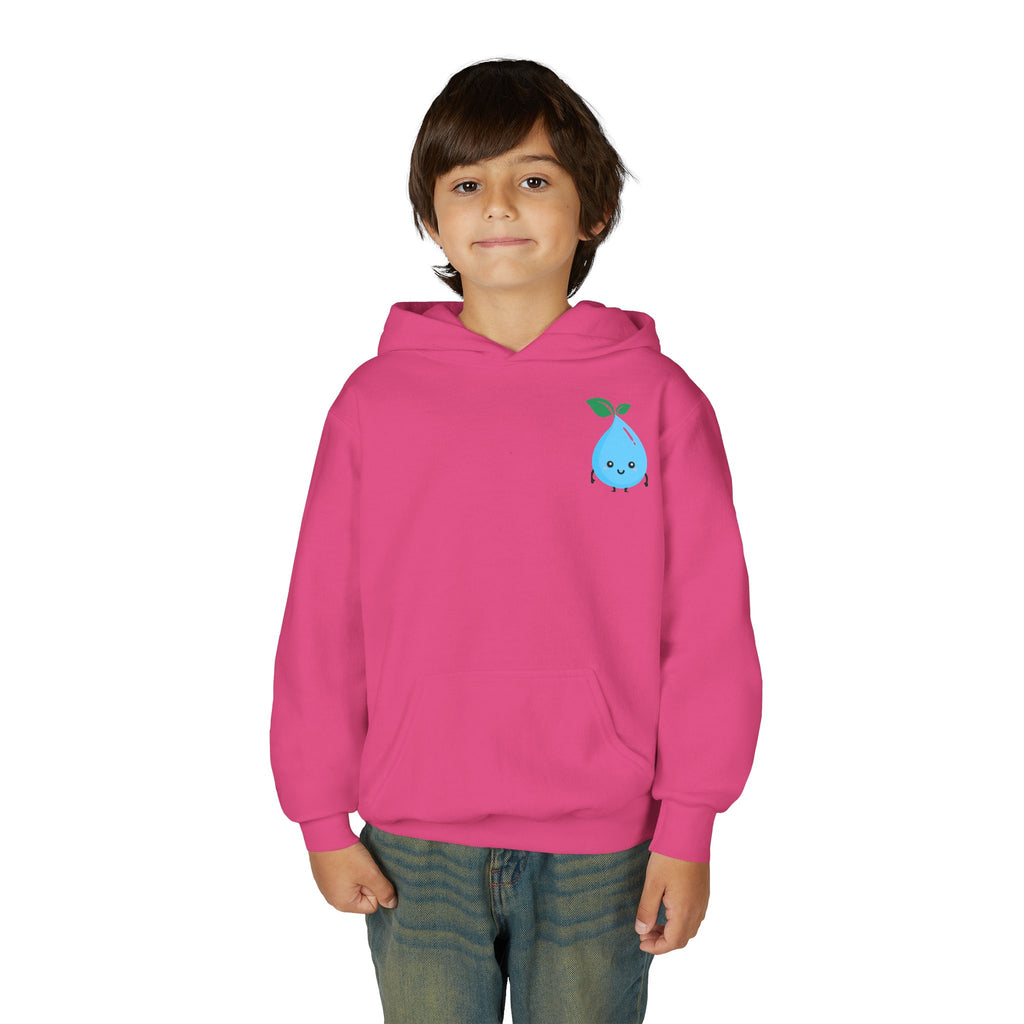 Cute Water Drop Youth Hoodie