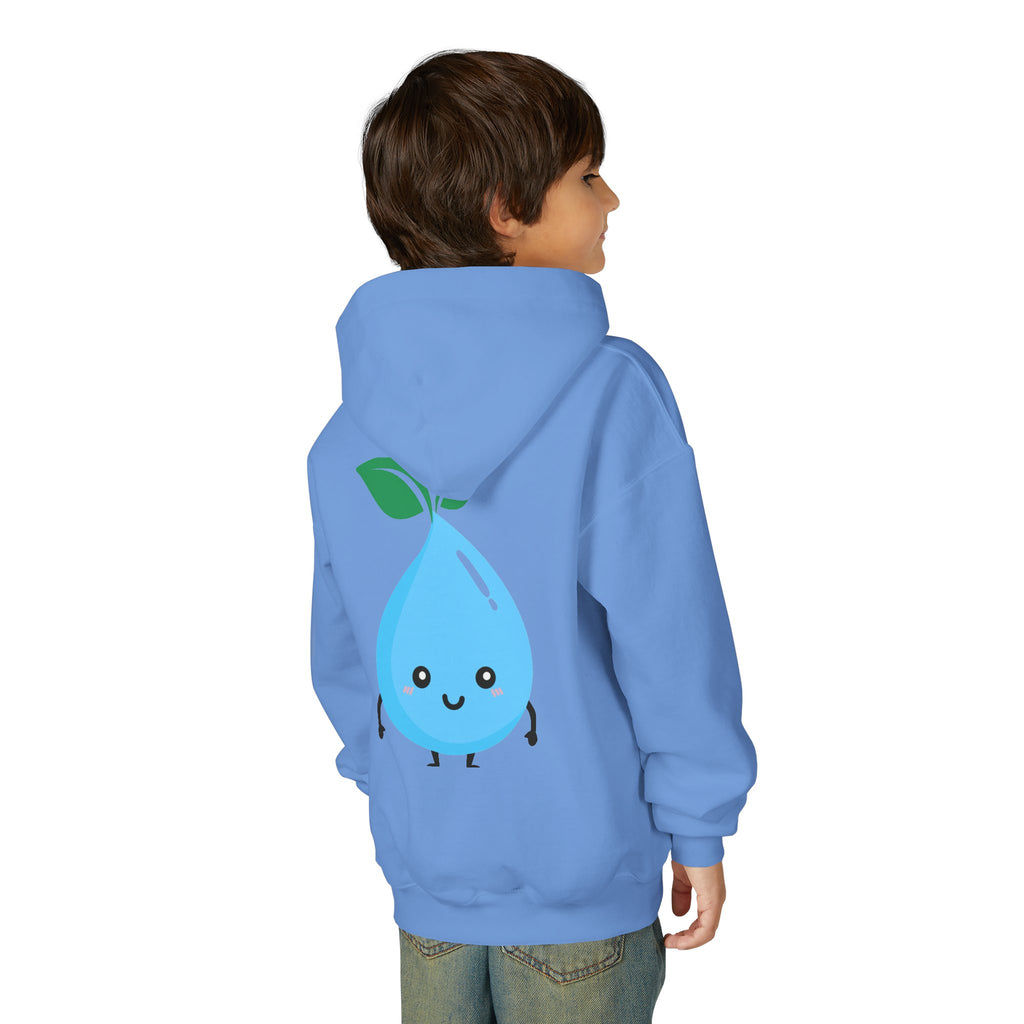 Cute Water Drop Youth Hoodie