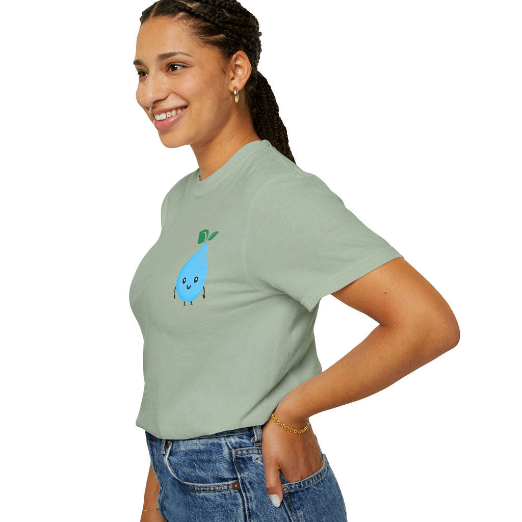 Cute Water Drop Unisex T-Shirt - Eco-Friendly Graphic Tee