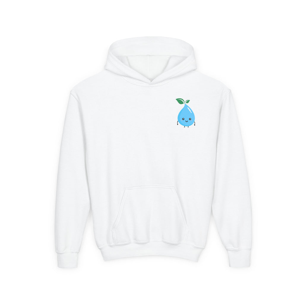 Cute Water Drop Youth Hoodie
