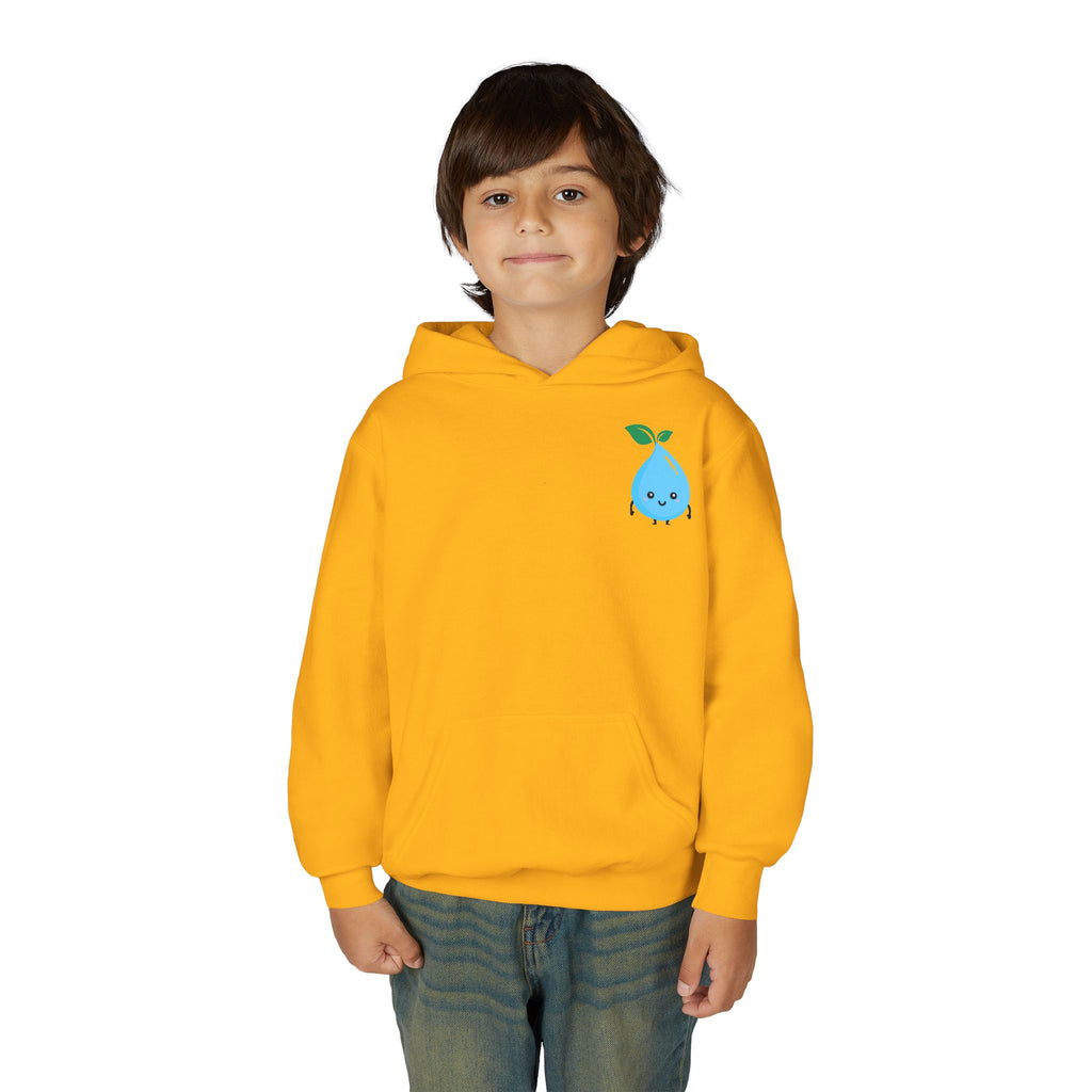 Cute Water Drop Youth Hoodie