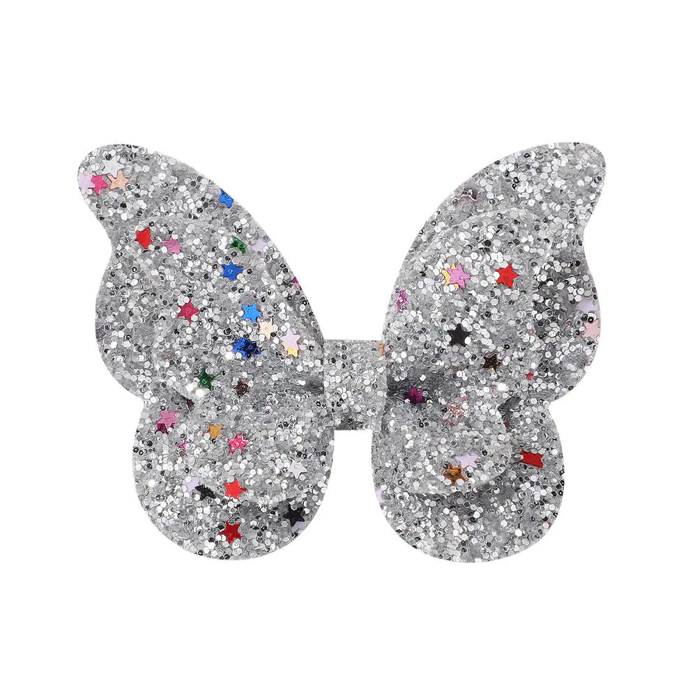 New Gradient Bow Hair Clips for Kids (Baby Hair Accessories)
