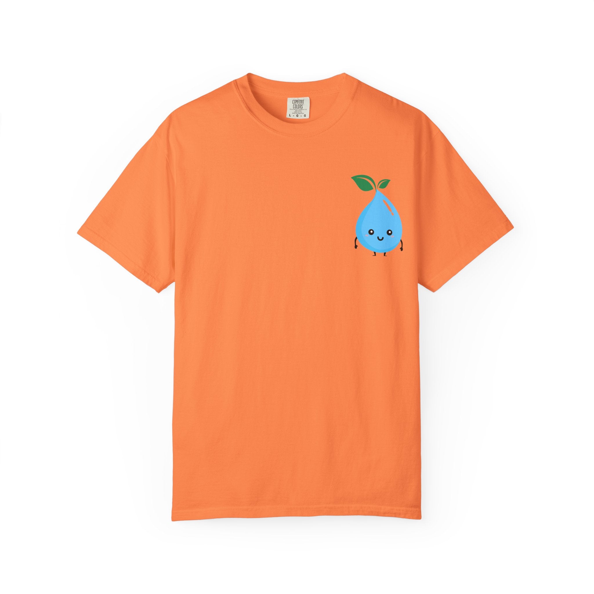 Cute Water Drop Unisex T-Shirt - Eco-Friendly Graphic Tee