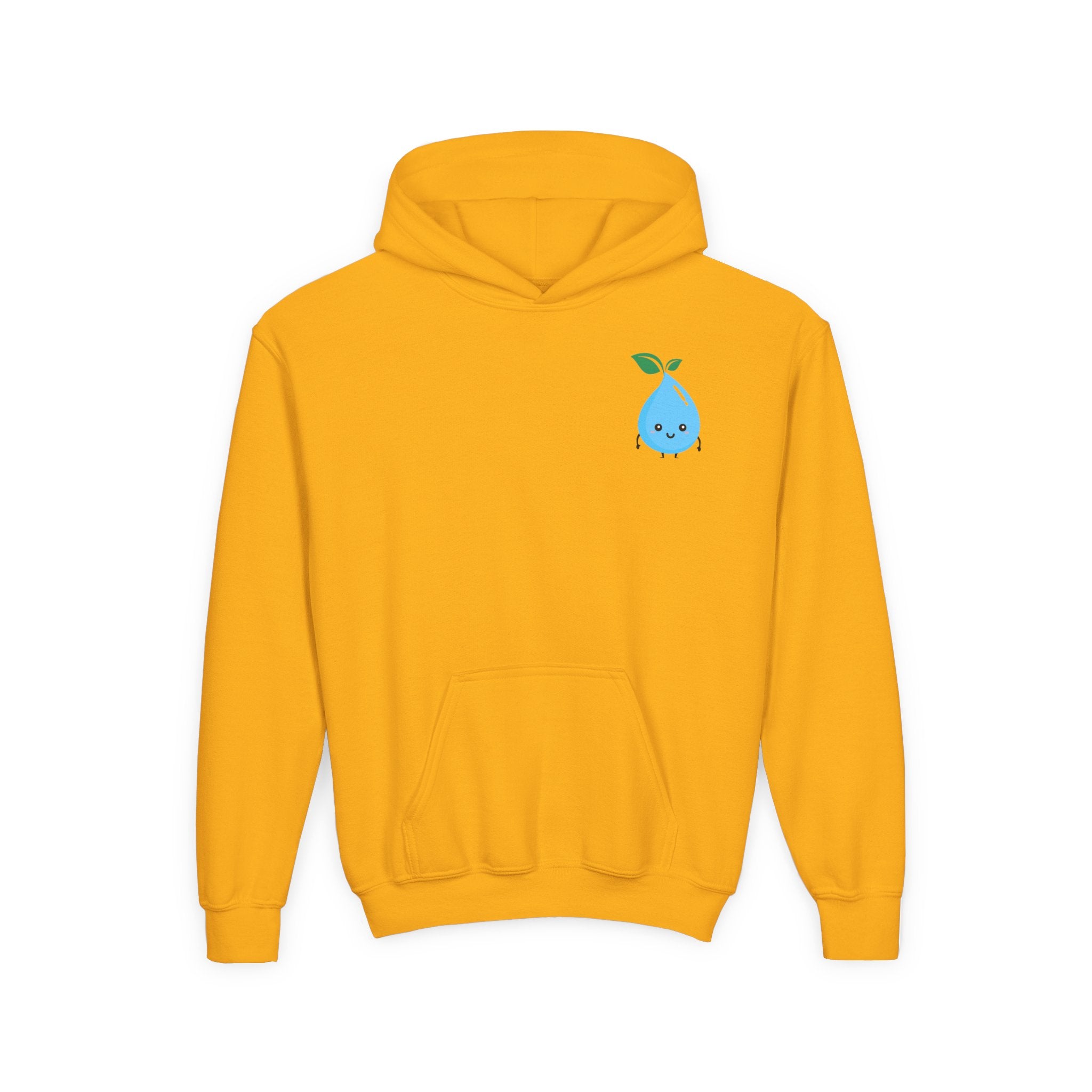 Cute Water Drop Youth Hoodie