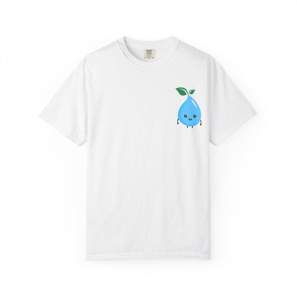Cute Water Drop Unisex T-Shirt - Eco-Friendly Graphic Tee