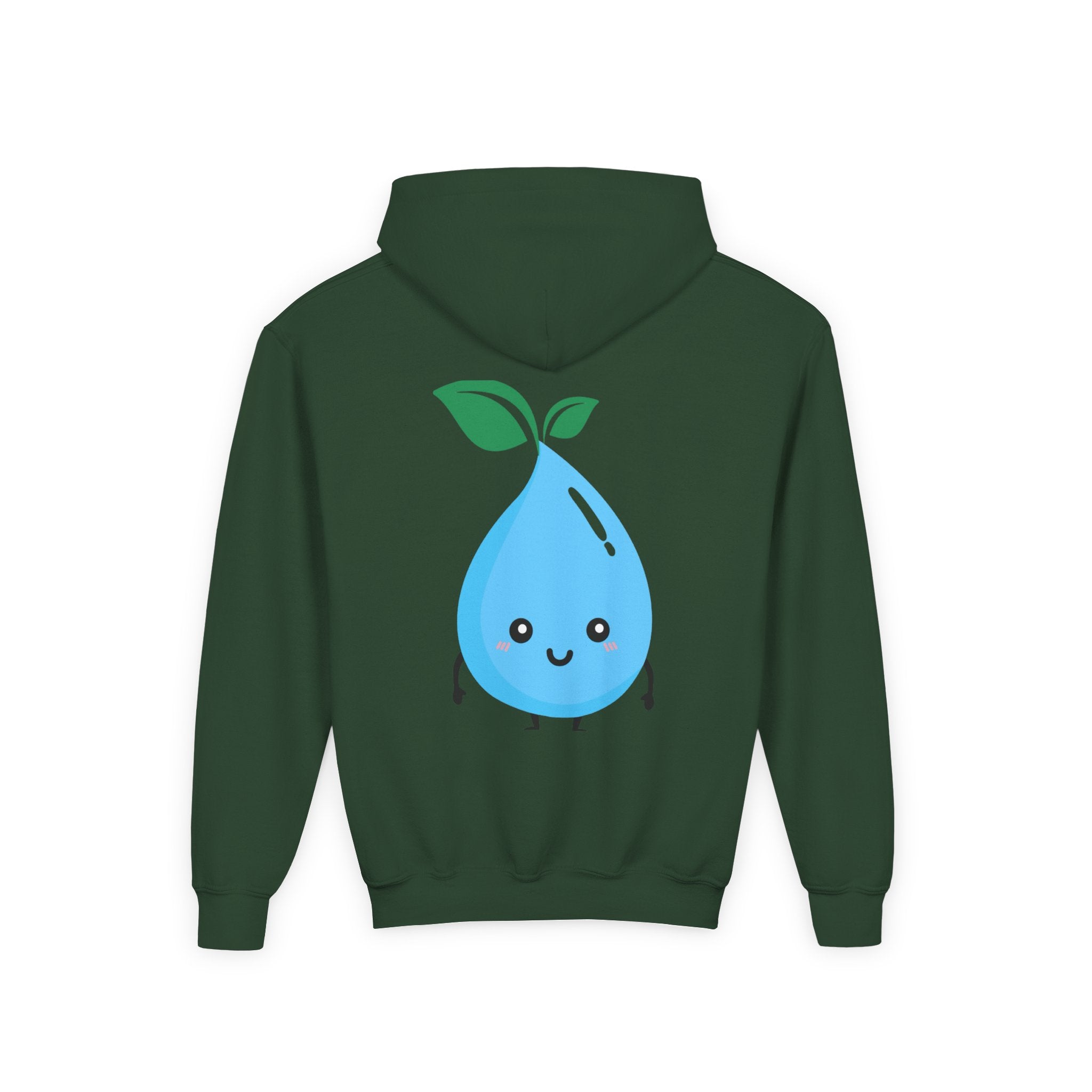 Cute Water Drop Youth Hoodie