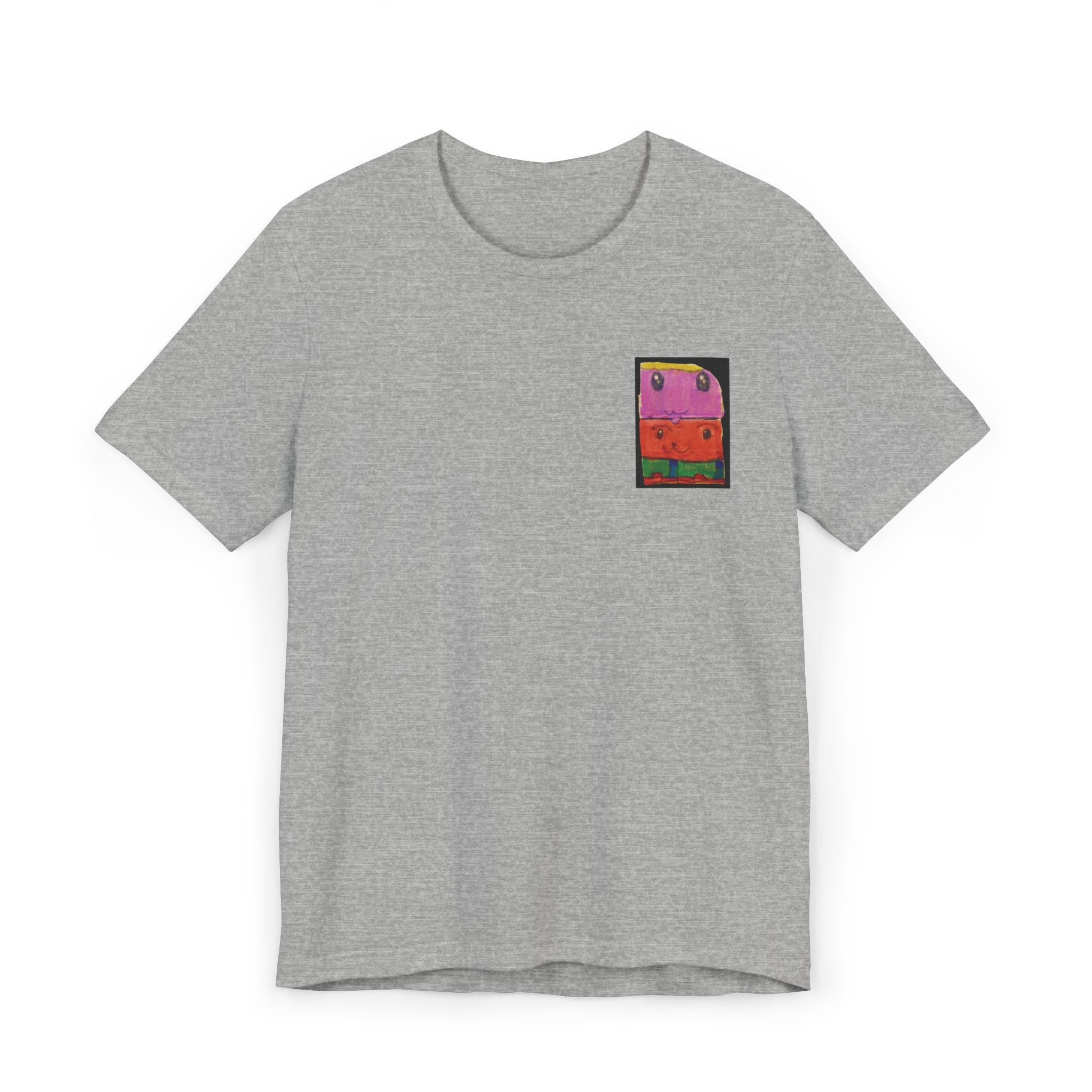 Besties T-Shirt | Colorful Pocket Watermelon Illustration