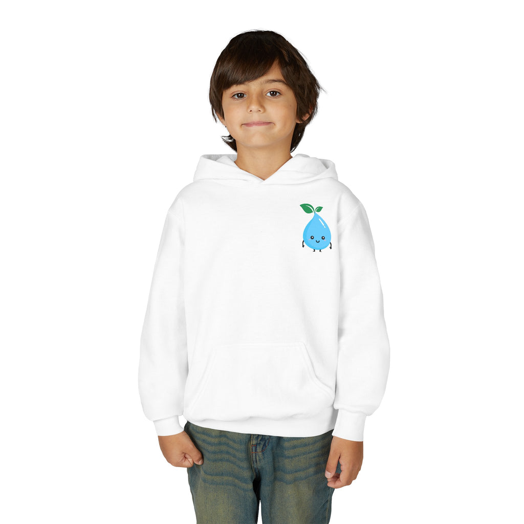 Cute Water Drop Youth Hoodie