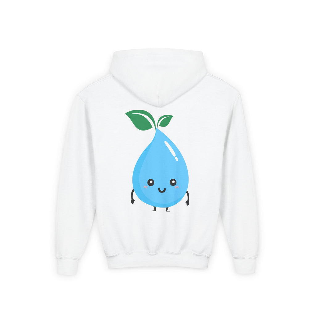 Cute Water Drop Youth Hoodie