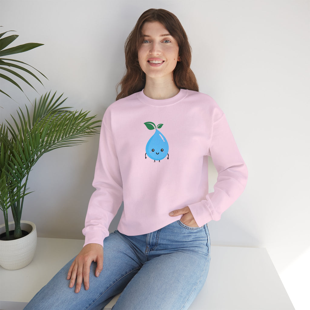 Cute Water Drop Crewneck Sweatshirt
