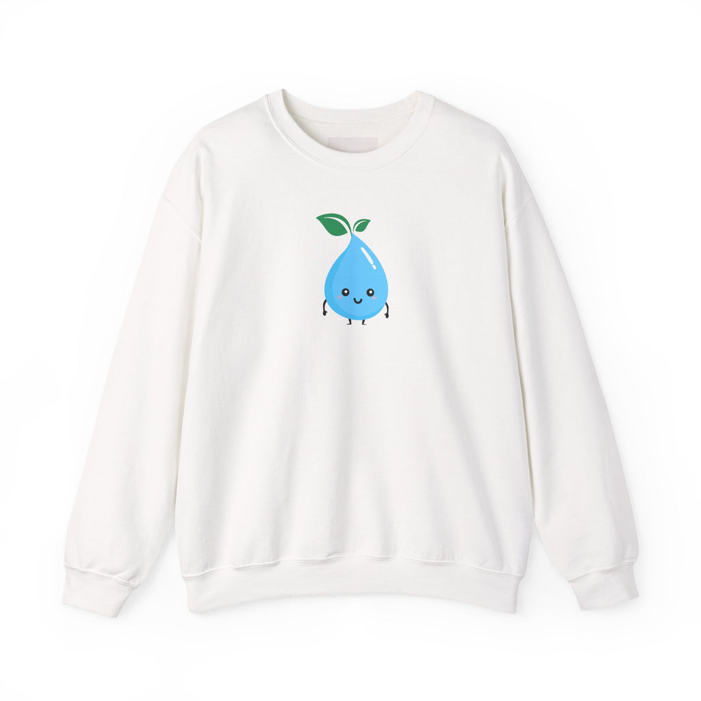 Cute Water Drop Crewneck Sweatshirt