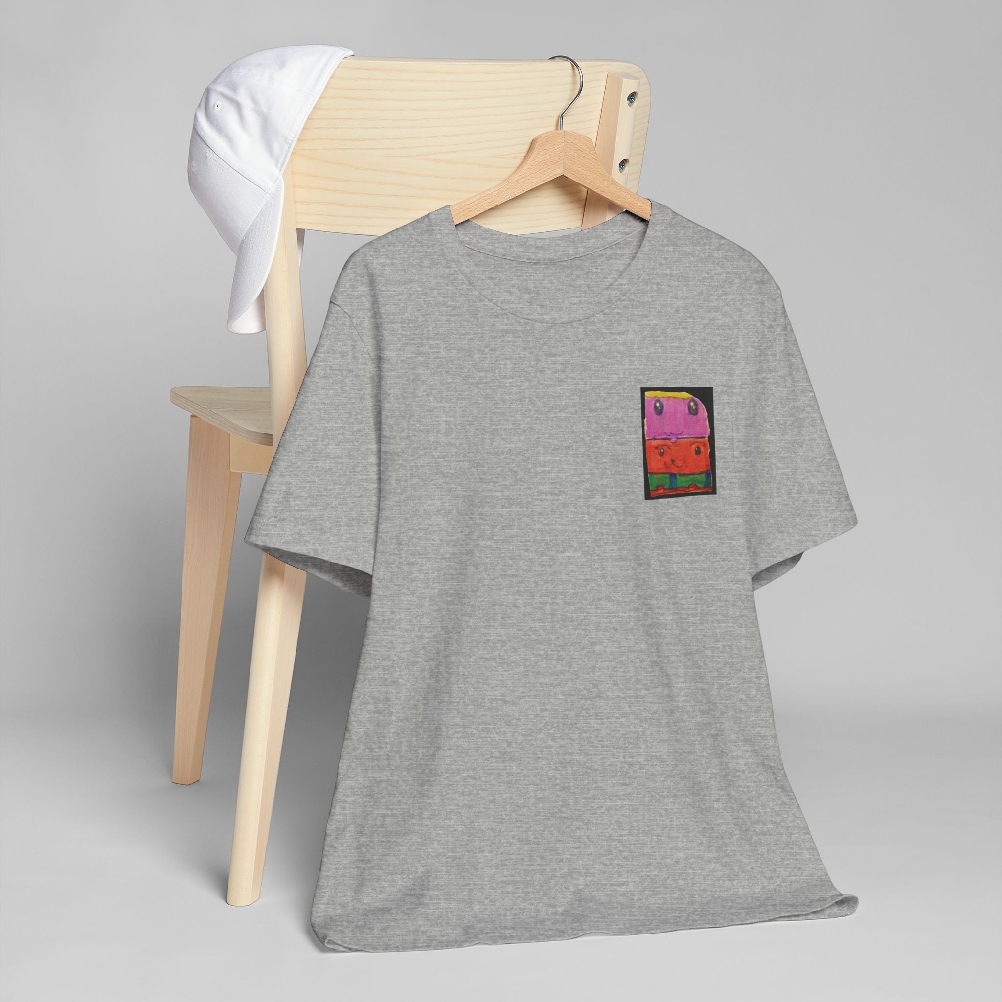 Besties T-Shirt | Colorful Pocket Watermelon Illustration