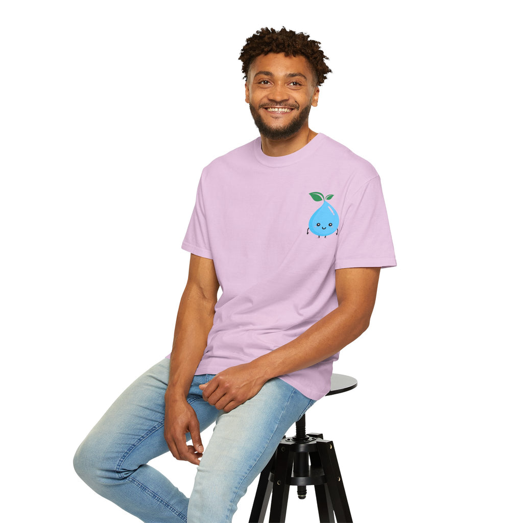 Cute Water Drop Unisex T-Shirt - Eco-Friendly Graphic Tee