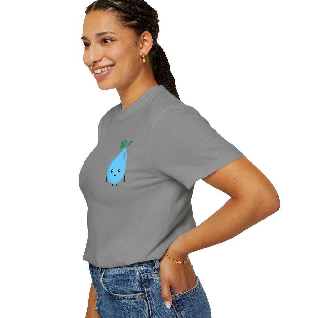 Cute Water Drop Unisex T-Shirt - Eco-Friendly Graphic Tee