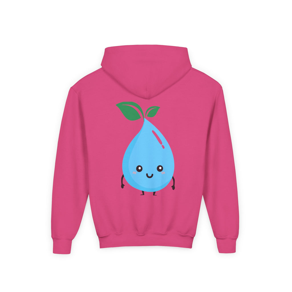 Cute Water Drop Youth Hoodie