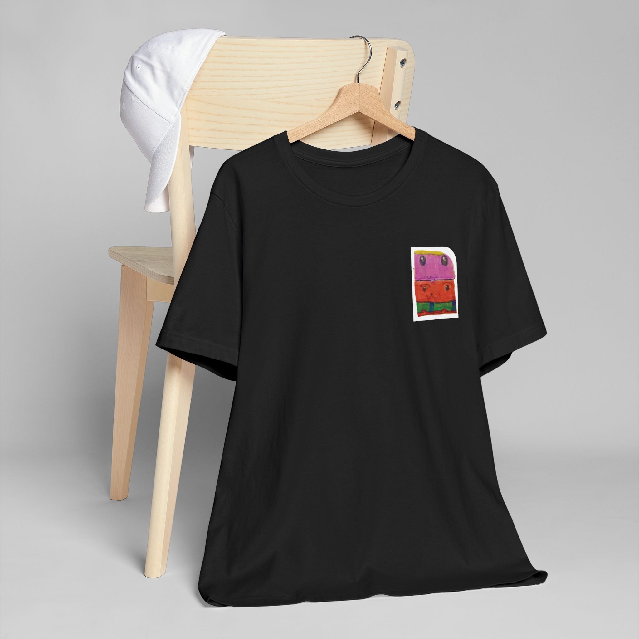 Besties T-Shirt | Colorful Pocket Watermelon Illustration