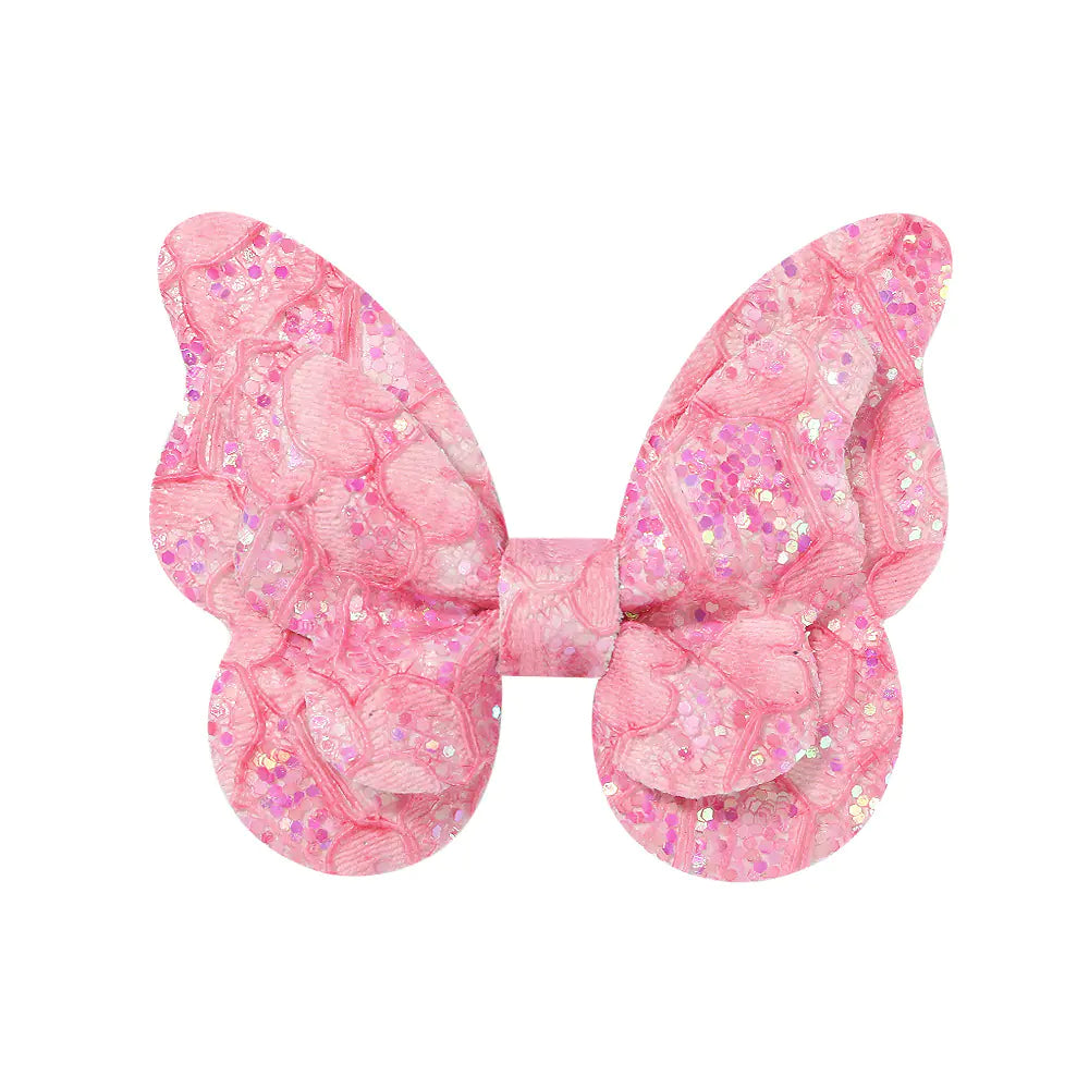 New Gradient Bow Hair Clips for Kids (Baby Hair Accessories)