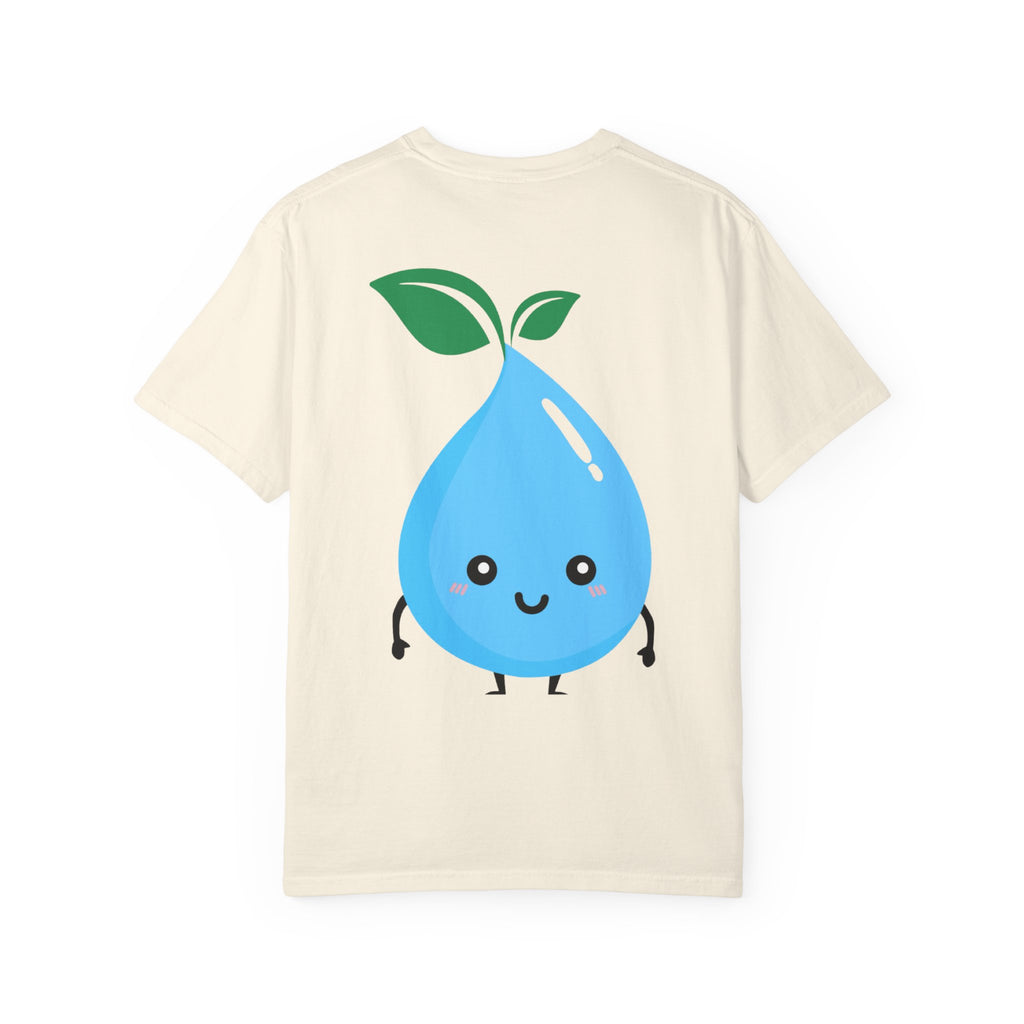 Cute Water Drop Unisex T-Shirt - Eco-Friendly Graphic Tee