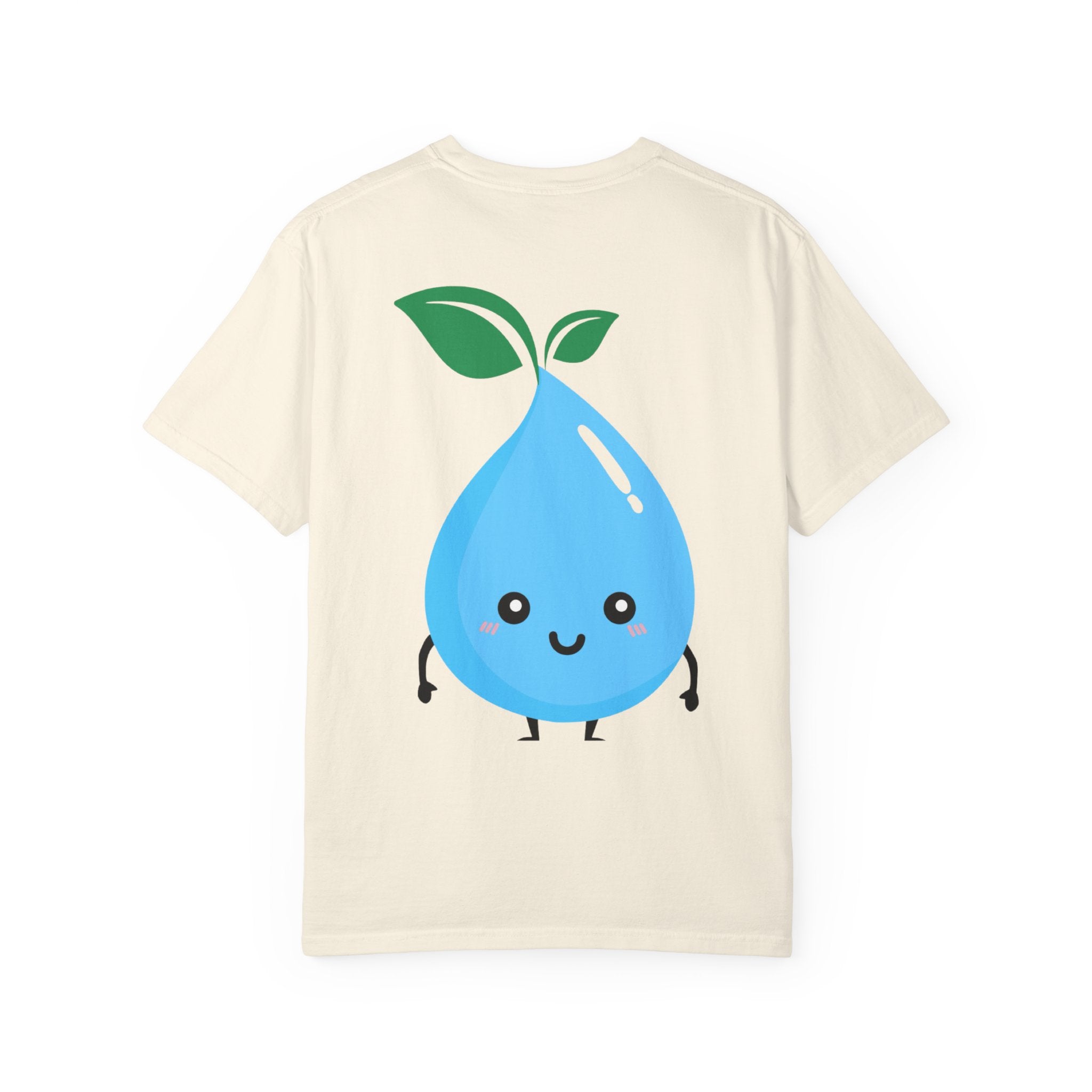 Cute Water Drop Unisex T-Shirt - Eco-Friendly Graphic Tee