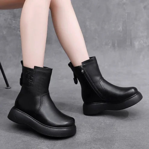 Autumn-Winter Chic Martin Boots