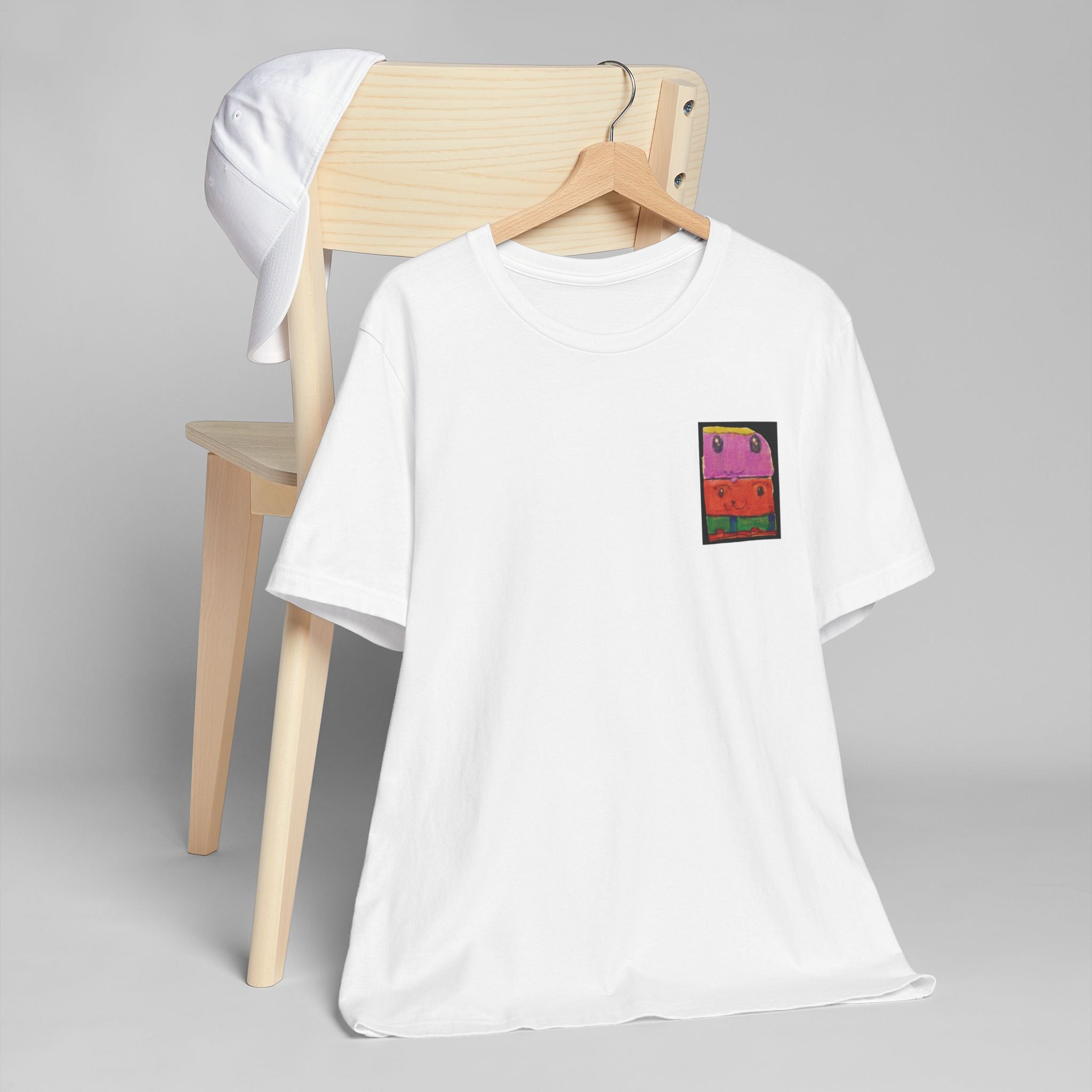 Besties T-Shirt | Colorful Pocket Watermelon Illustration
