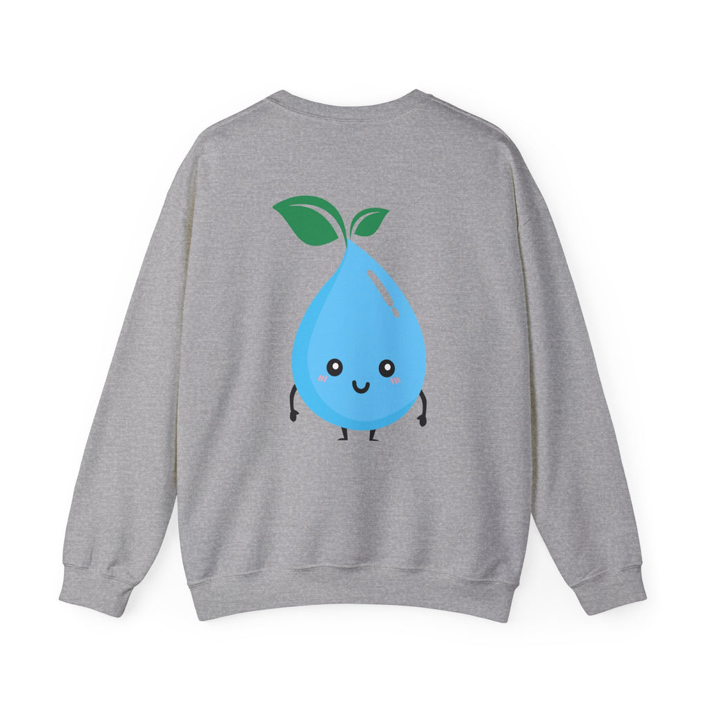 Cute Water Drop Crewneck Sweatshirt