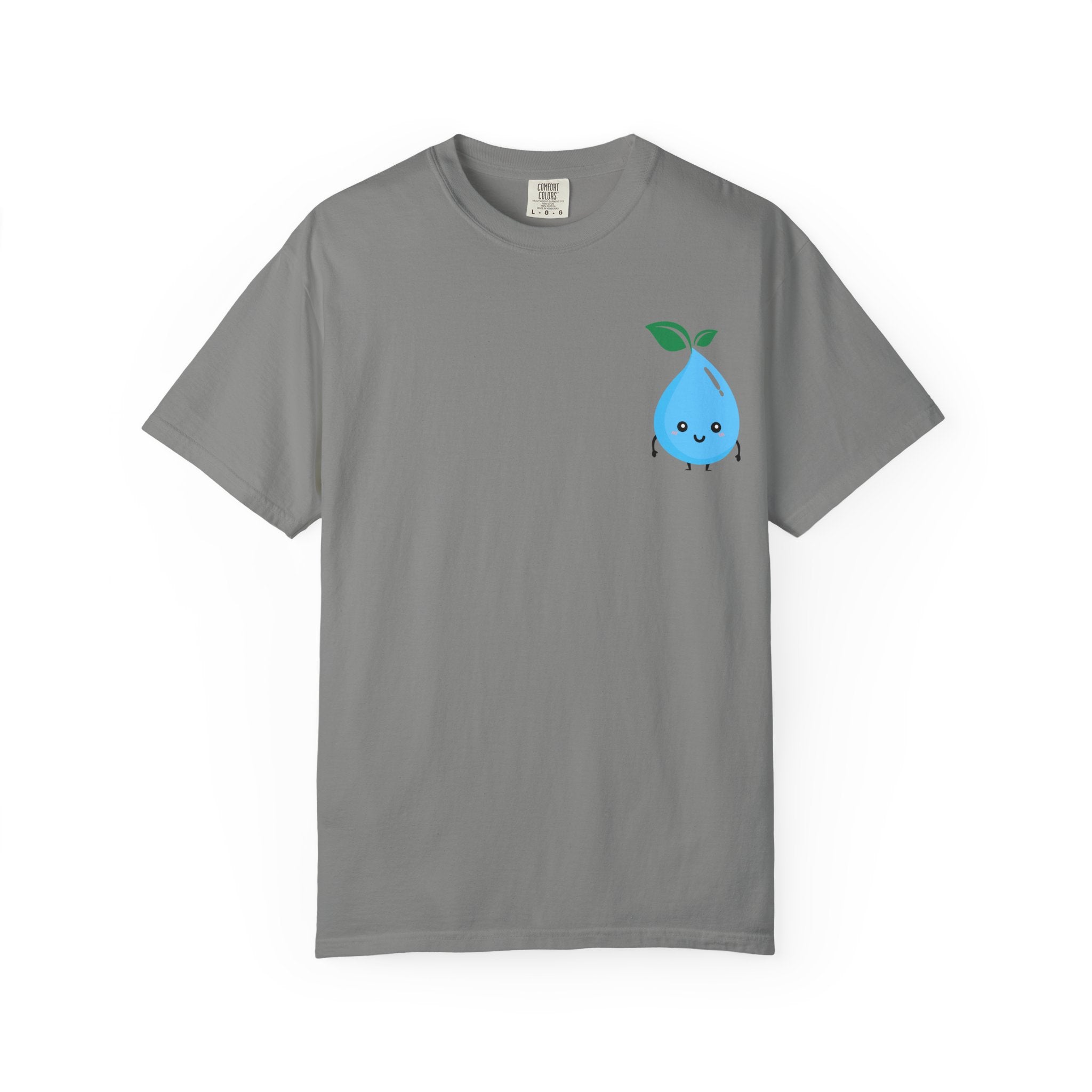Cute Water Drop Unisex T-Shirt - Eco-Friendly Graphic Tee