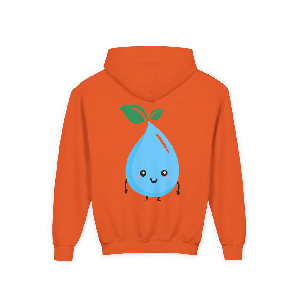 Cute Water Drop Youth Hoodie