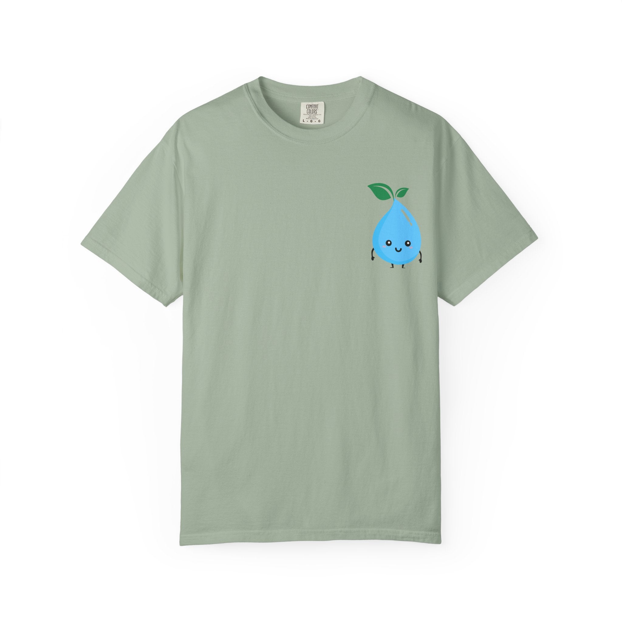 Cute Water Drop Unisex T-Shirt - Eco-Friendly Graphic Tee