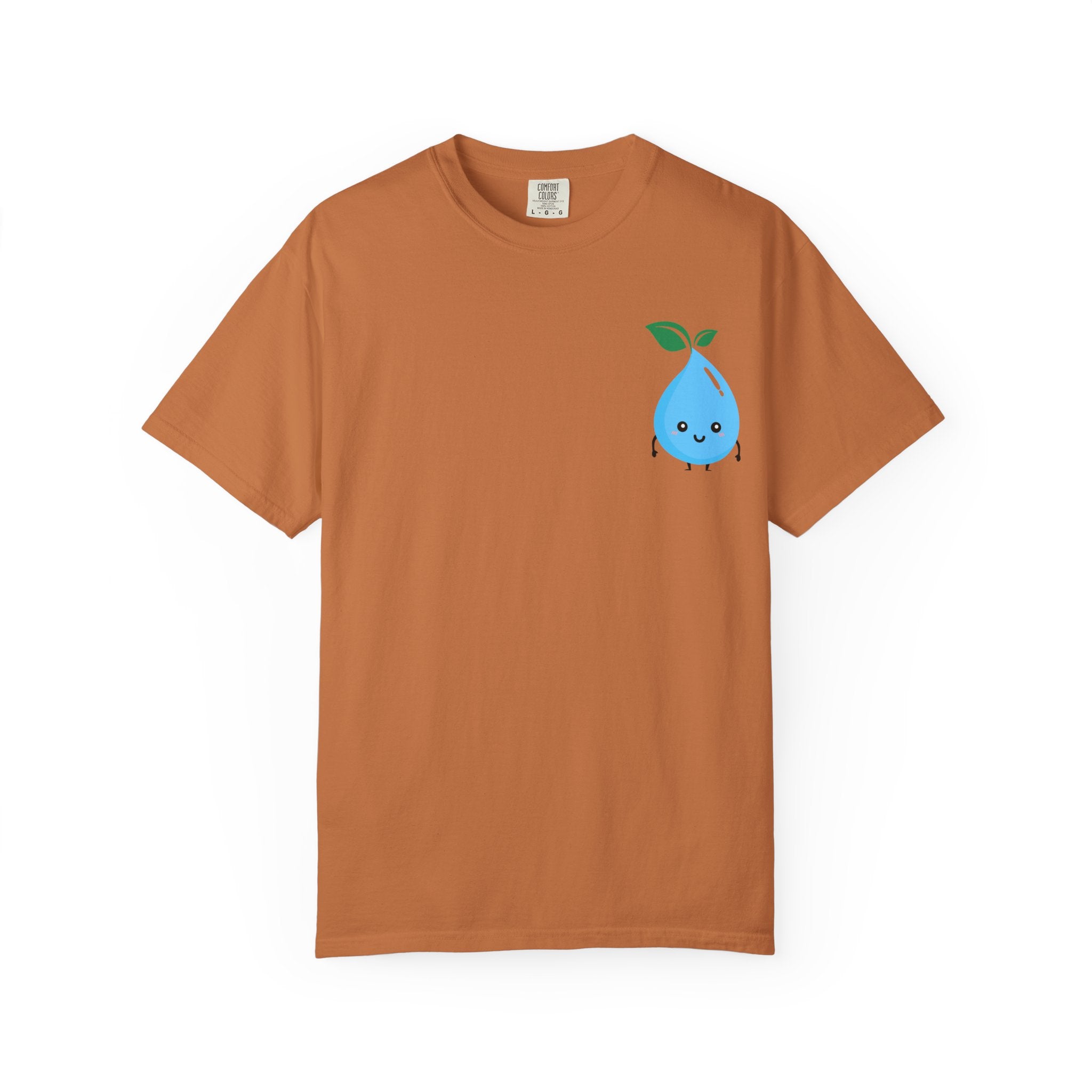 Cute Water Drop Unisex T-Shirt - Eco-Friendly Graphic Tee