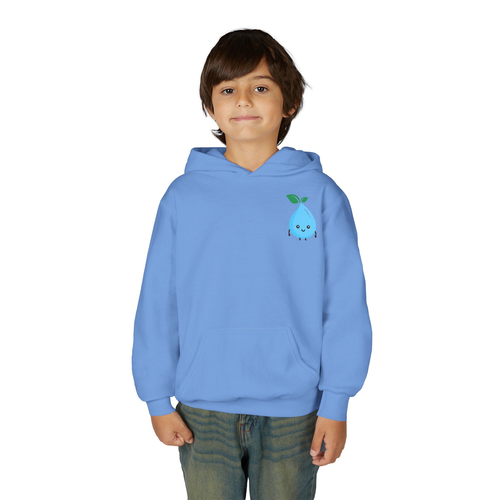 Cute Water Drop Youth Hoodie
